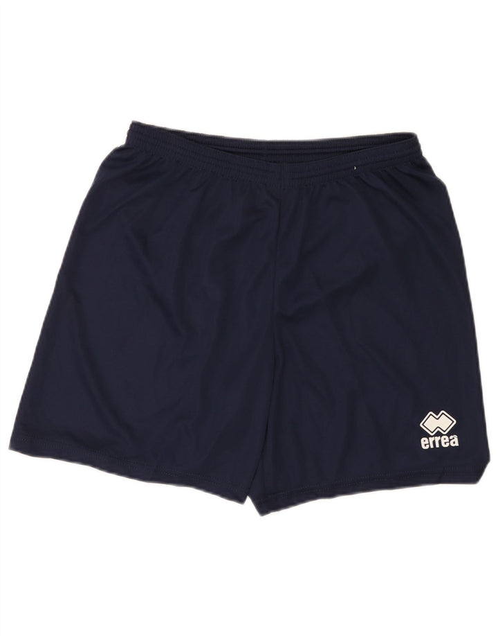Errea Short de Sport Homme Bleu Marine Moyen Polyester