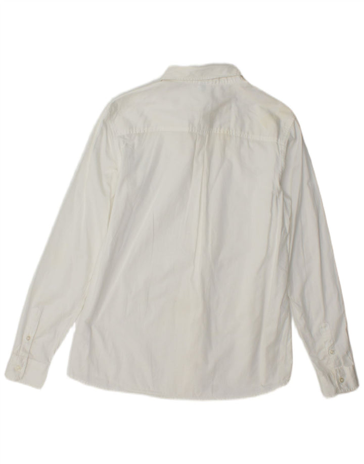 Benetton Chemise Homme Petit Blanc