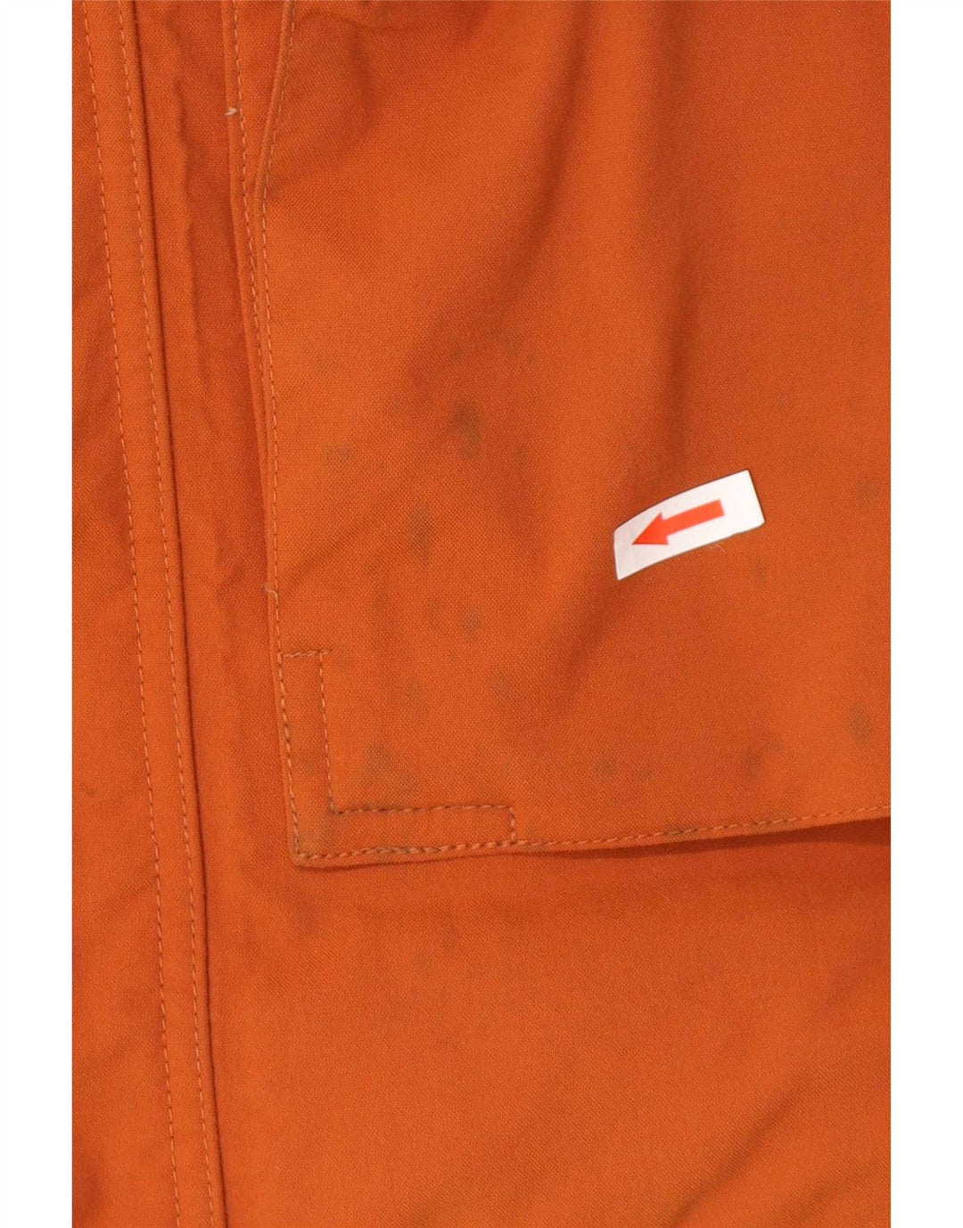 The North Face Parka à capuche pour homme UK 38 Medium Orange Nylon