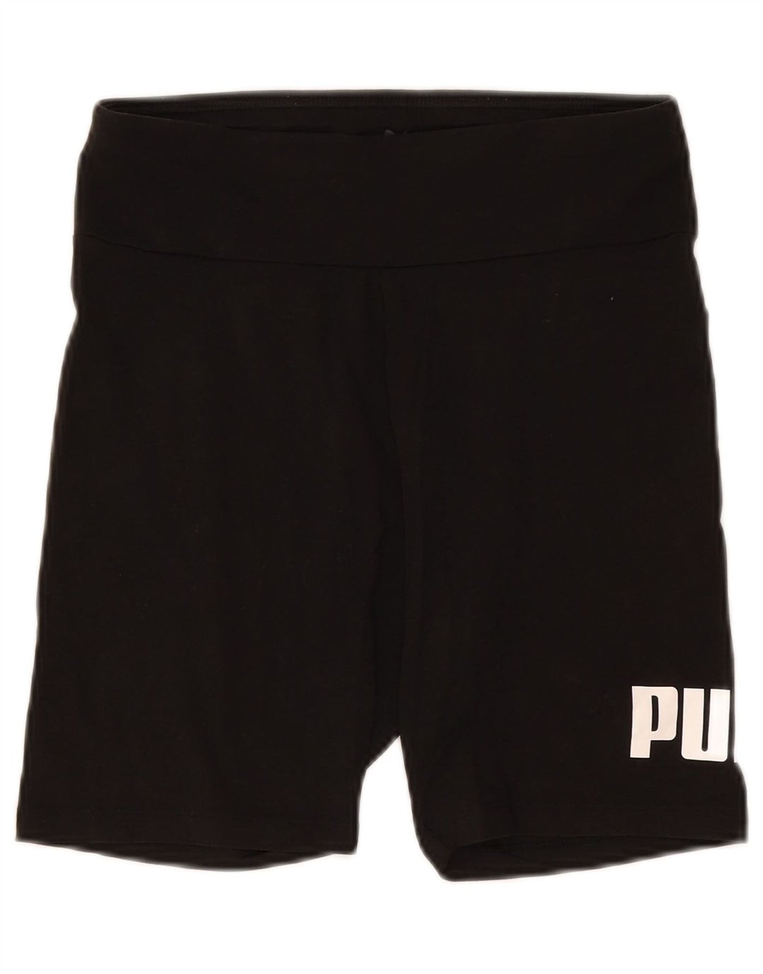 Puma Short de sport graphique pour femme UK 12 Noir moyen