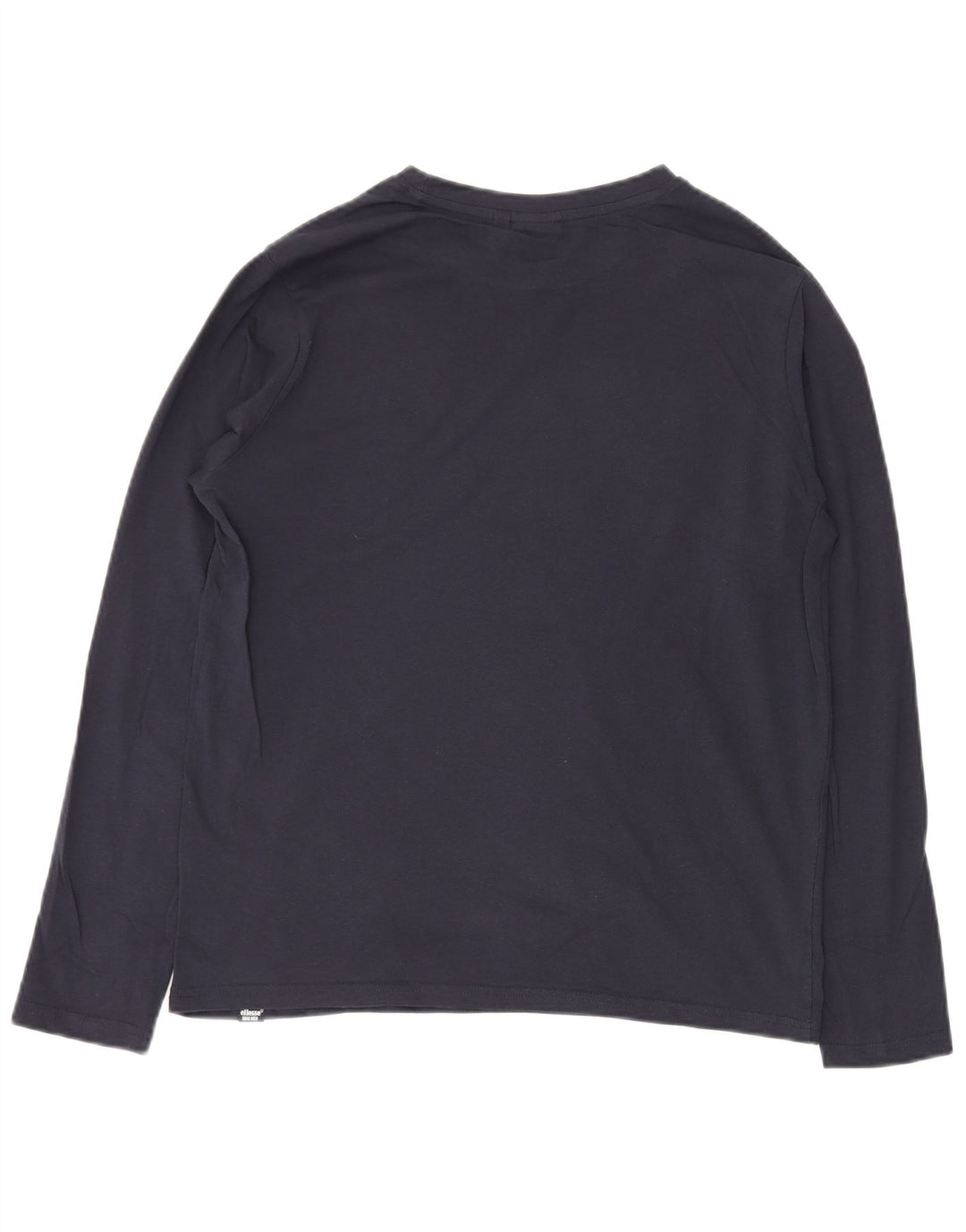 Ellesse Homme Top Manches Longues Bleu Marine Moyen Coton