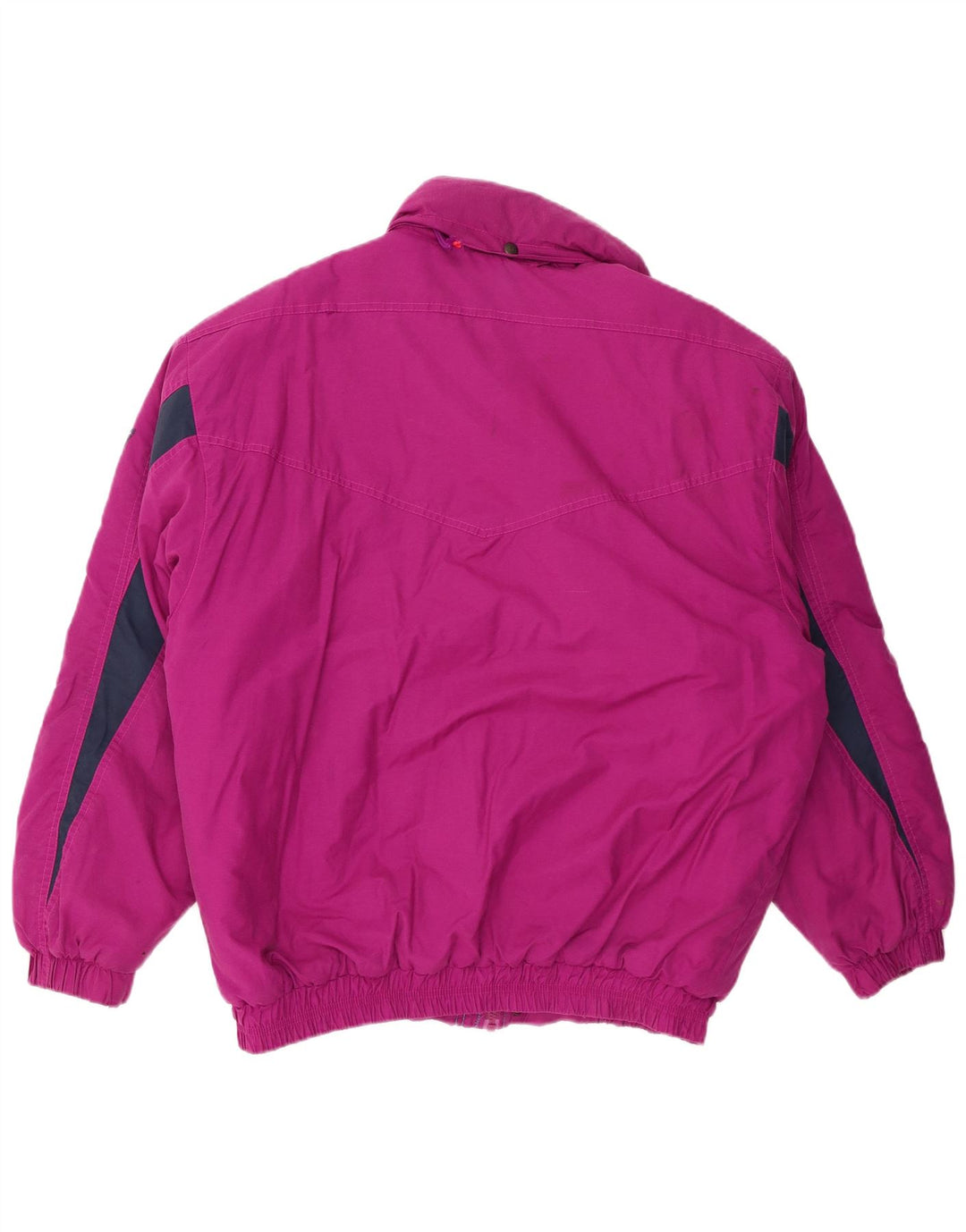 Brugi Veste matelassée à capuche pour homme IT 48 Violet moyen Polyester colour block