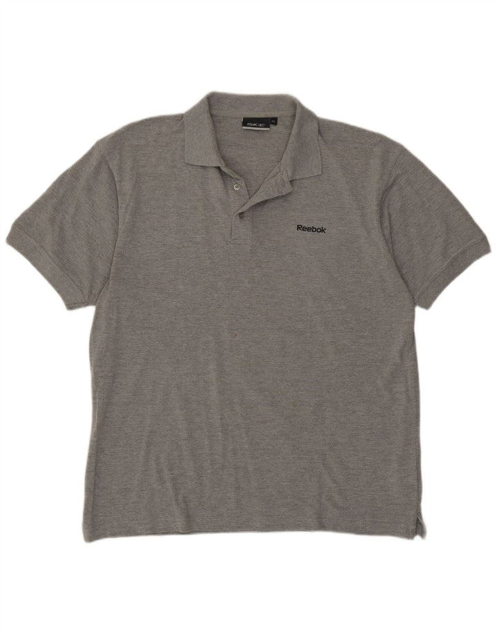 Reebok Polo Homme 2XL Gris Coton