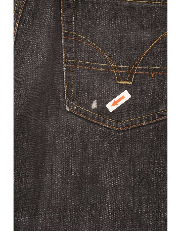 Casucci Jean droit homme IT 46 Small W32 L31 coton noir
