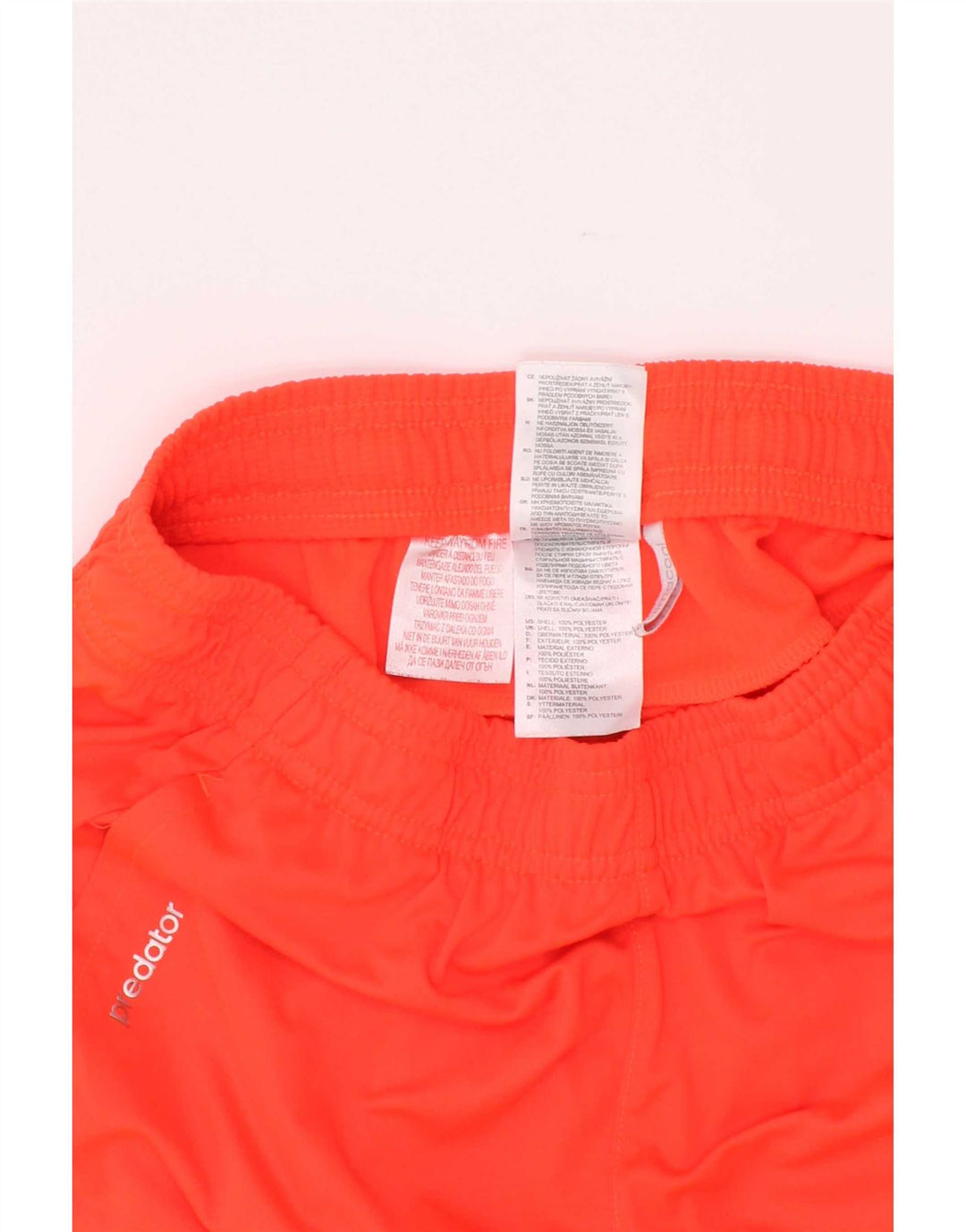 Adidas Garçon Climacool Sport Short 13-14 ans Orange Polyester