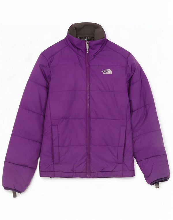 The North Face Doudoune rembourrée pour femme UK 10 Petit nylon violet
