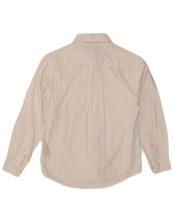 Tommy Hilfiger Chemise Garçon 7-8 ans XS Blanc Coton
