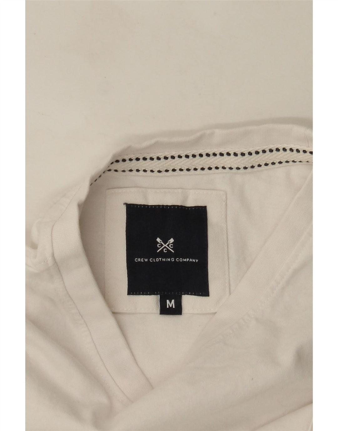 Crew Clothing T-Shirt Homme Blanc Moyen