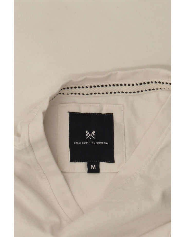 Crew Clothing T-Shirt Homme Blanc Moyen