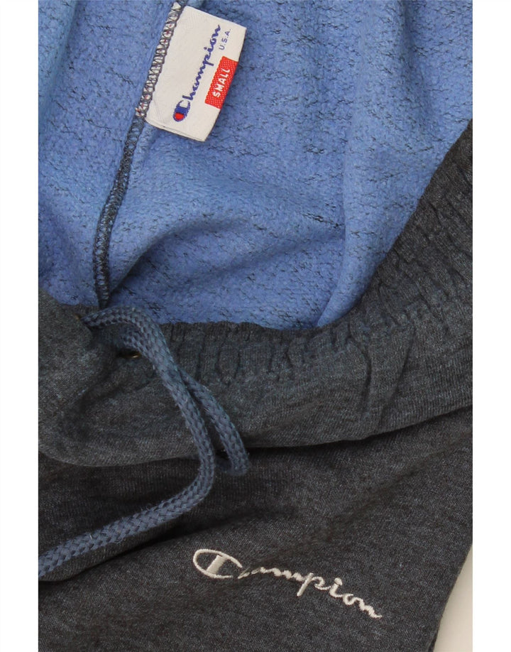 CHAMPION Pantalon de Survêtement Homme Petit Bleu Coton