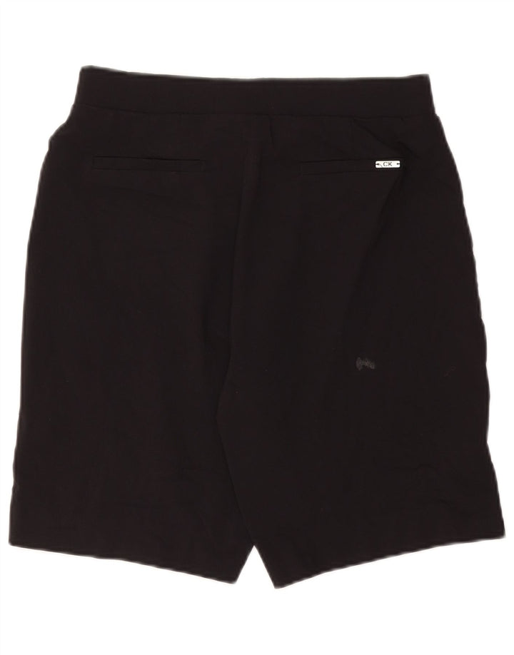 CALVIN KLEIN Short décontracté pour femme Medium W30 Rayonne noire