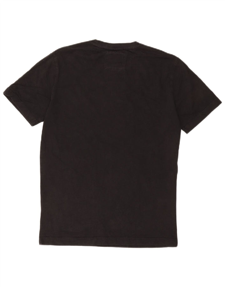Crew Clothing T-Shirt Homme Petit Noir Coton