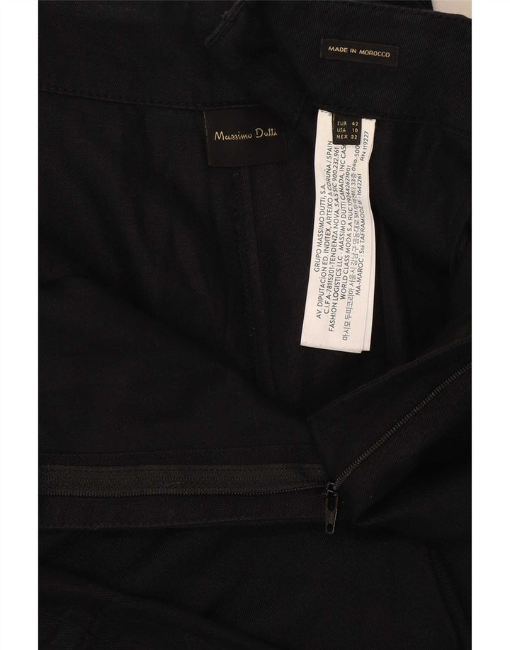 Massimo Dutti Short cargo pour femme EU 42 Large W32 Coton noir