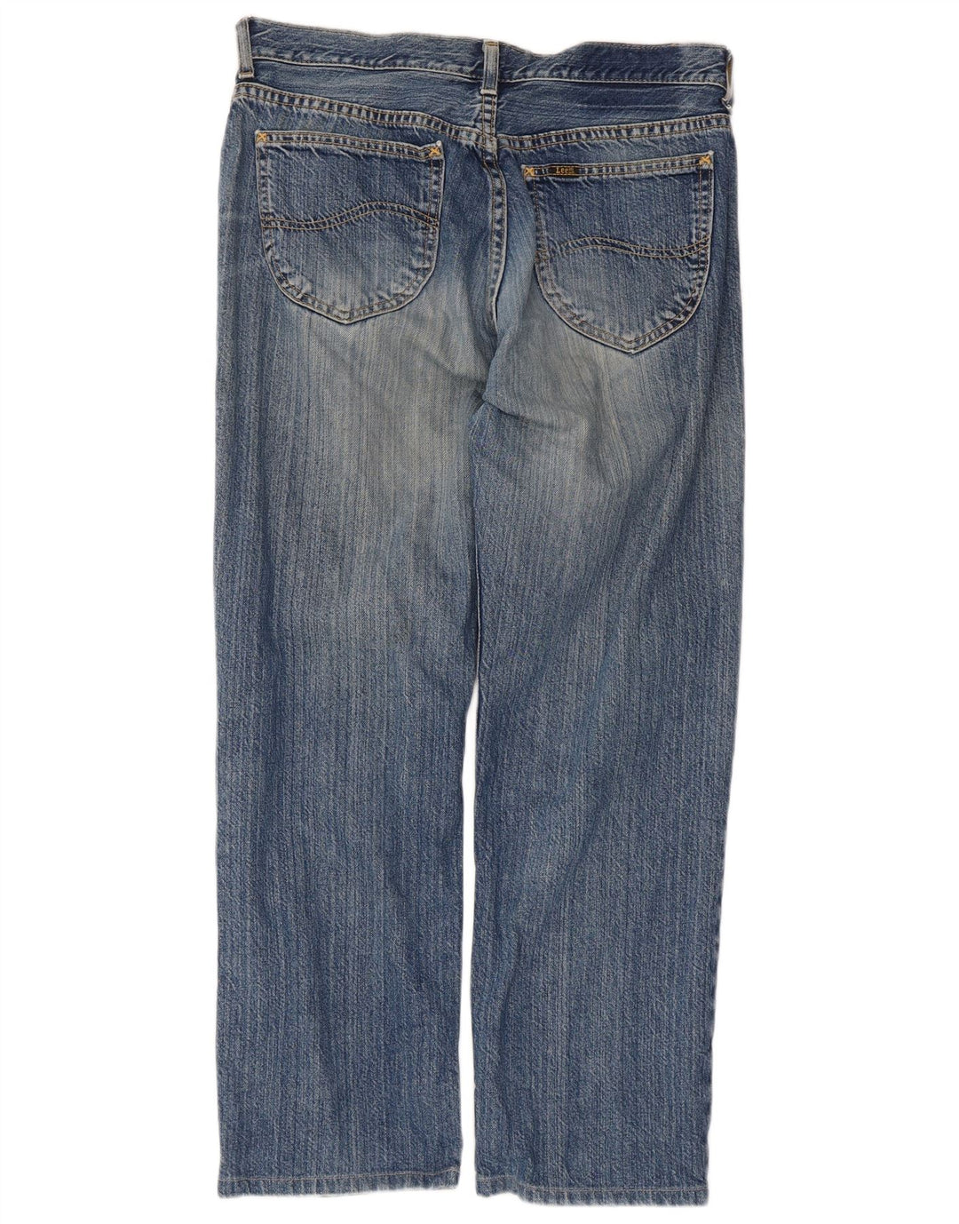 Lee Jean Droit Seattle W34 L27 Homme Bleu Coton