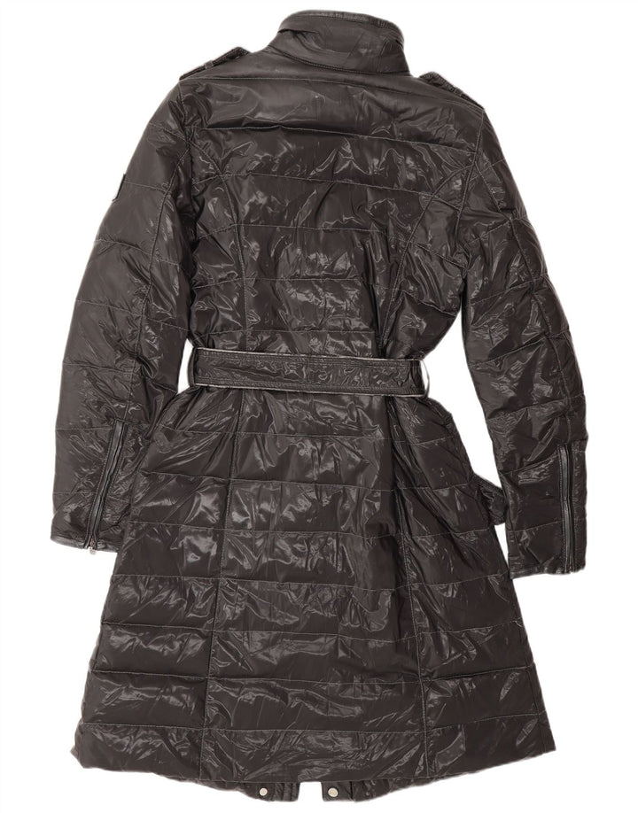 BELSTAFF Manteau Rembourré Femme IT 42 Moyen Noir Polyamide Classique