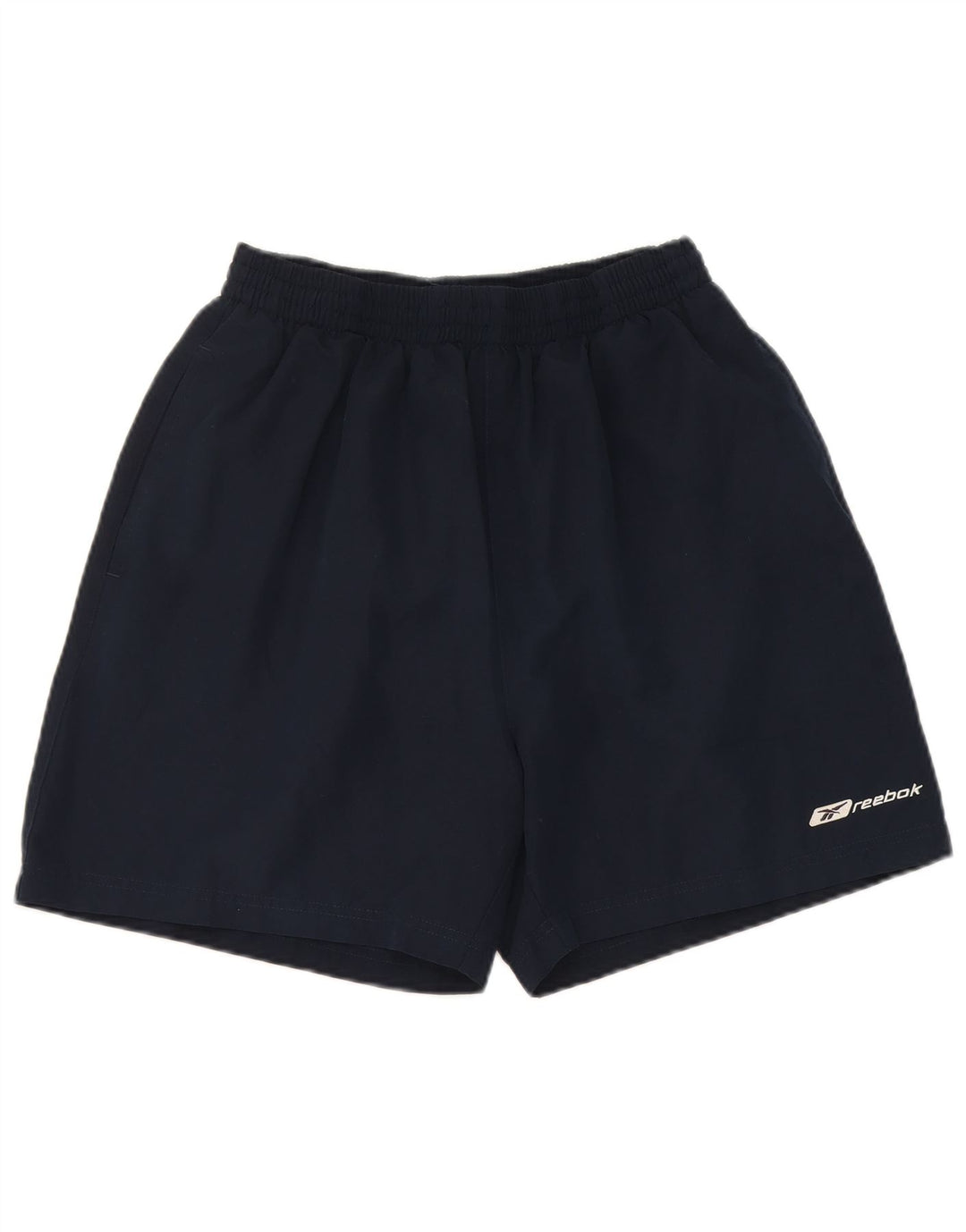 Reebok Short de Sport Homme Bleu Marine Moyen