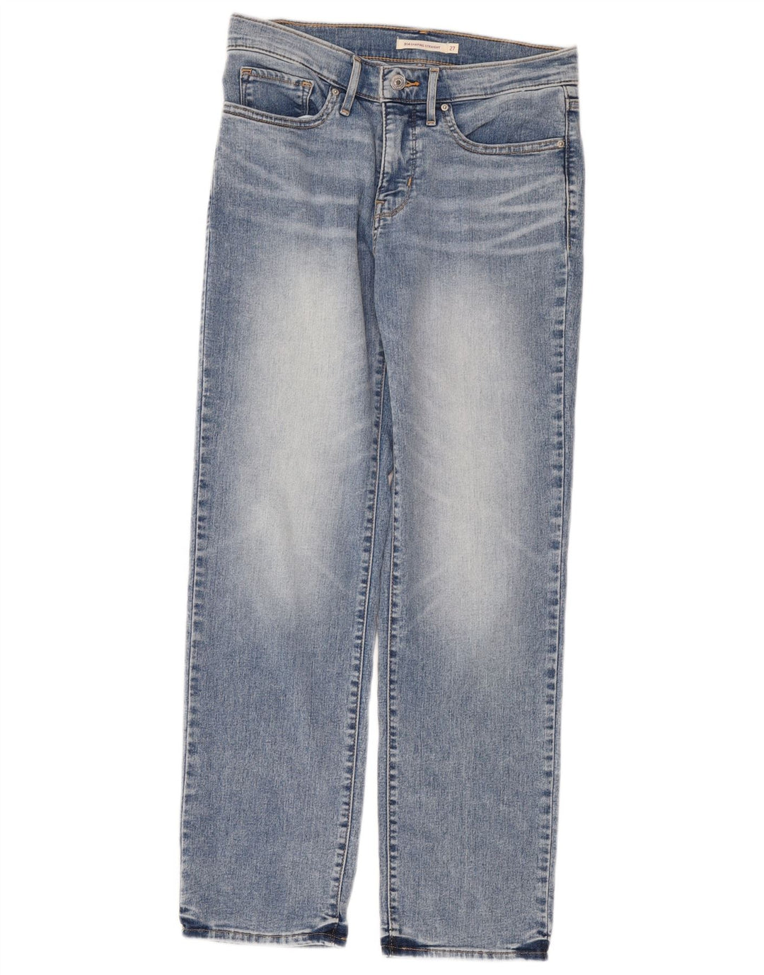 Levi's Jean 314 Shaping Straight Femme Bleu Coton W27 L30