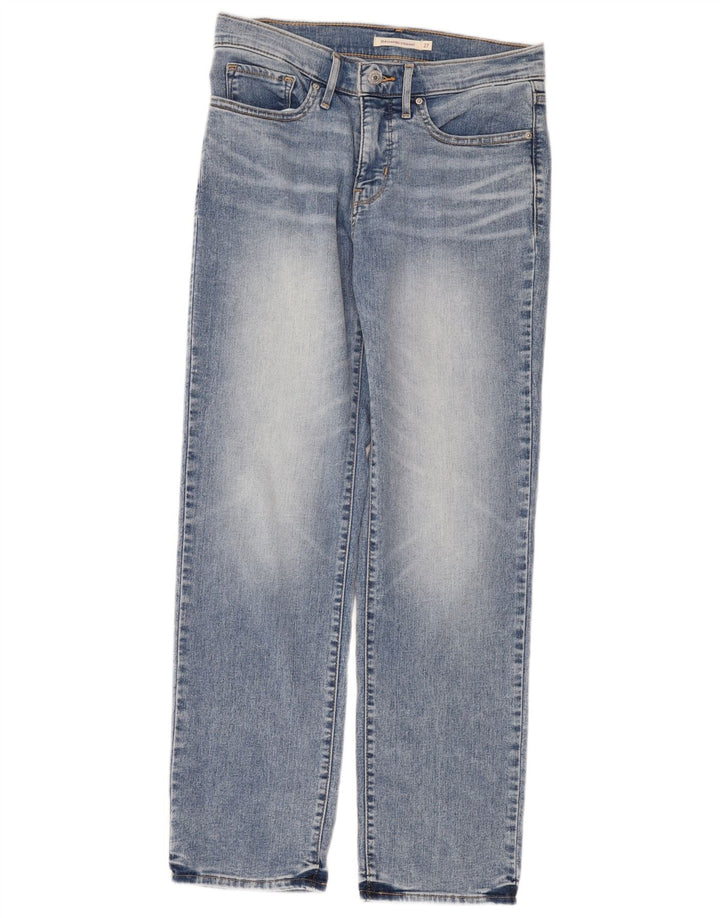 Levi's Jean 314 Shaping Straight Femme Bleu Coton W27 L30