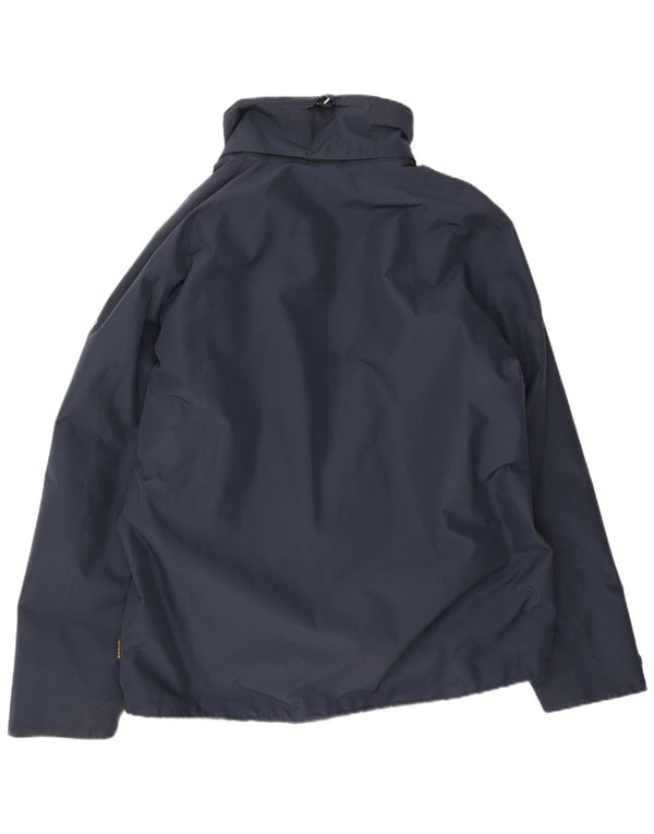 Jack Wolfskin Veste coupe-vent pour homme UK 48 2XL Bleu marine Polyester