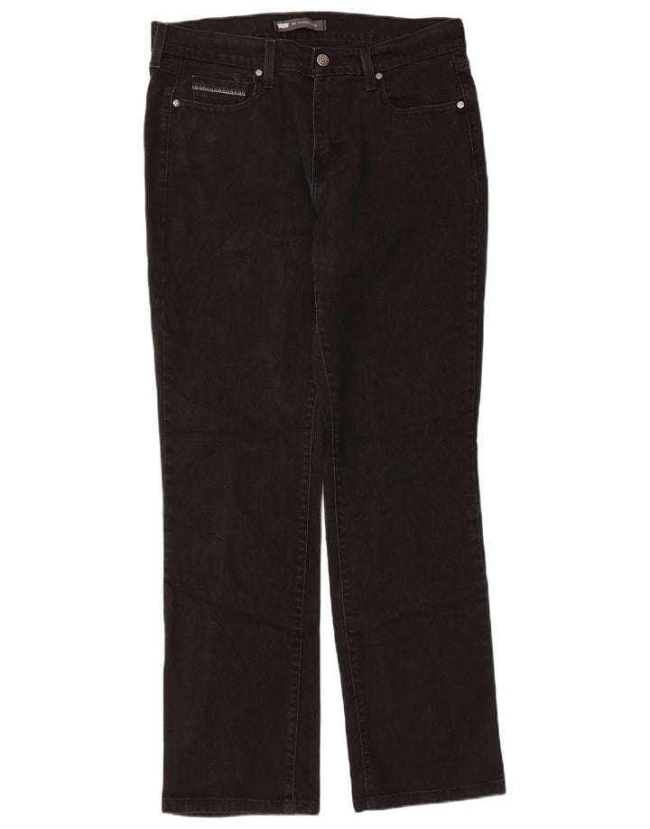 Levi's Jean Droit 505 Femme W31 L32 Noir Coton