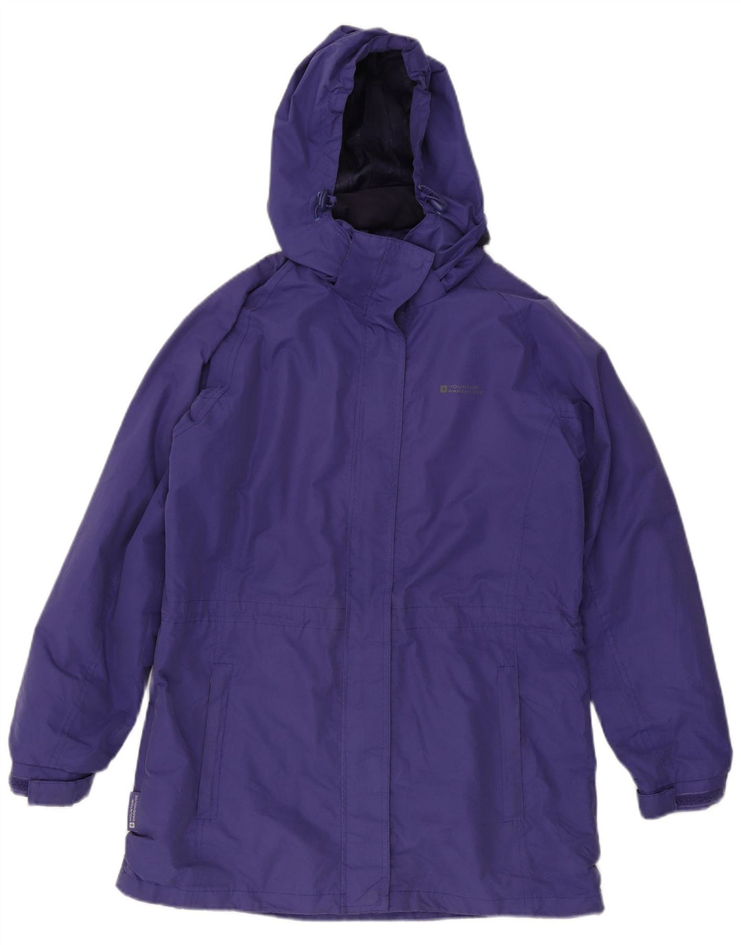 Mountain Warehouse Imperméable à capuche pour femme UK 14 Large Violet Polyester