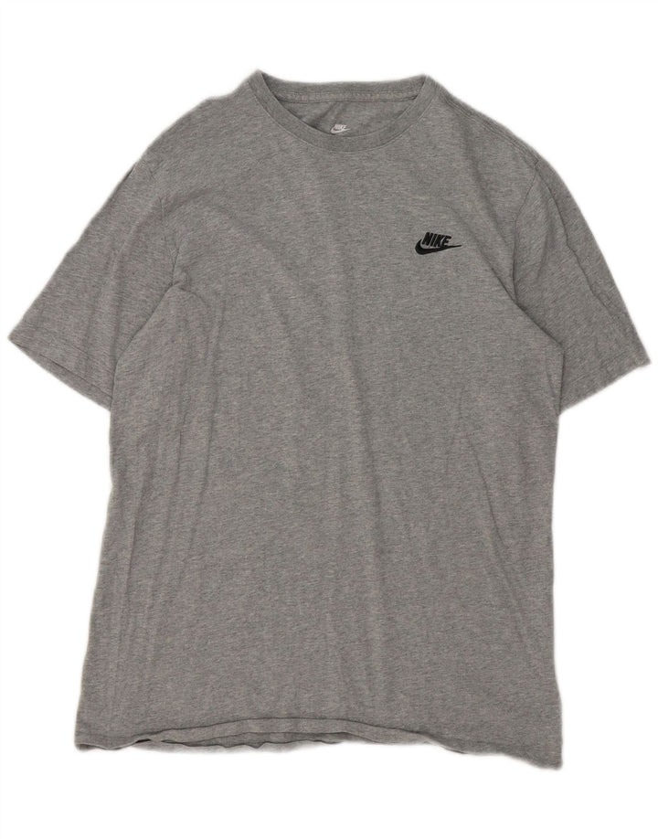 NIKE Mens T-Shirt Top Medium Grey Cotton Vintage Nike and Second-Hand Nike from Messina Hembry 