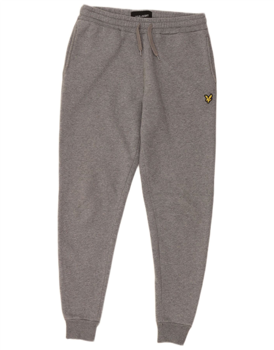 LYLE & SCOTT Pantalon de Survêtement Joggers Homme Petit Gris Coton