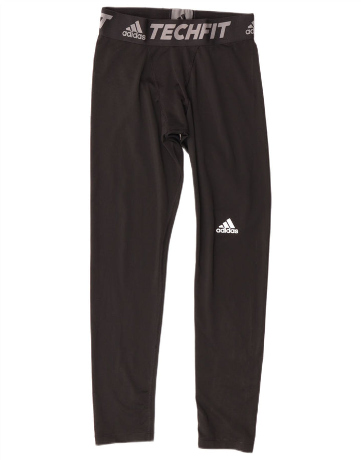 Adidas Legging Climalite Graphic Garçon 13-14 ans Noir Polyester
