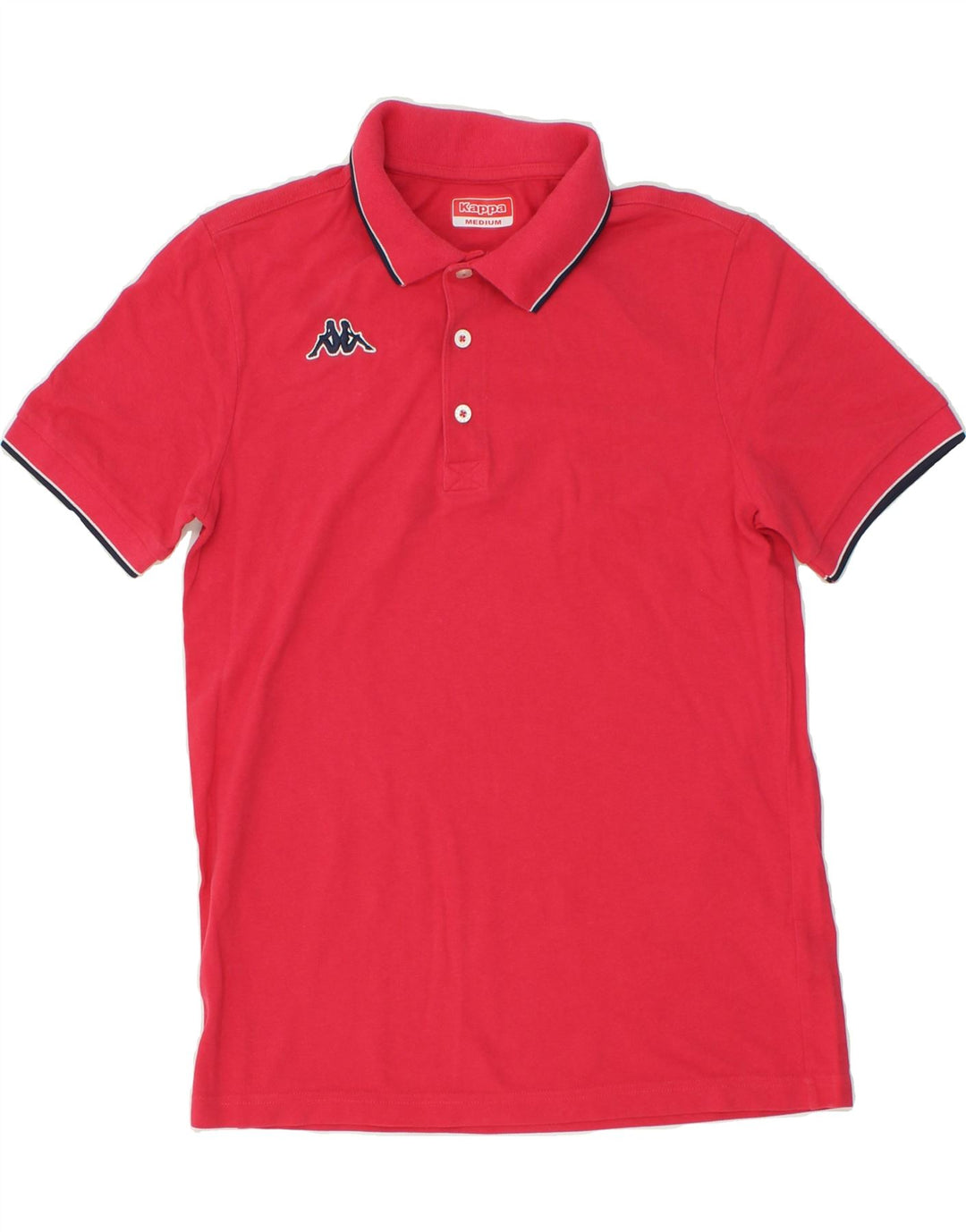 KAPPA Mens Polo Shirt Medium Pink Cotton Vintage Kappa and Second-Hand Kappa from Messina Hembry 