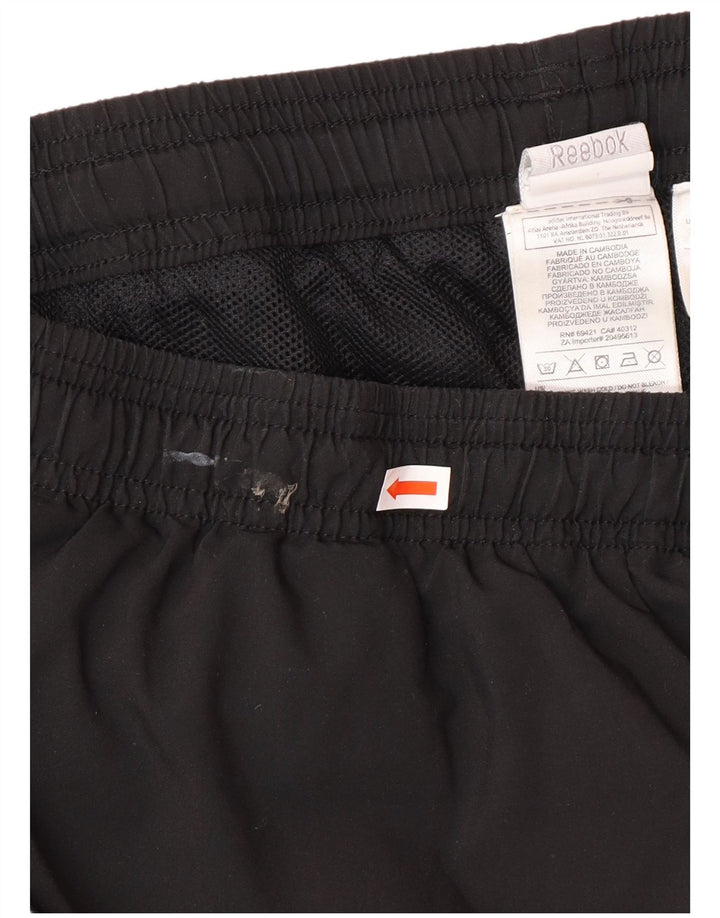 REEBOK Pantalon de Survêtement Homme XL Noir Polyester