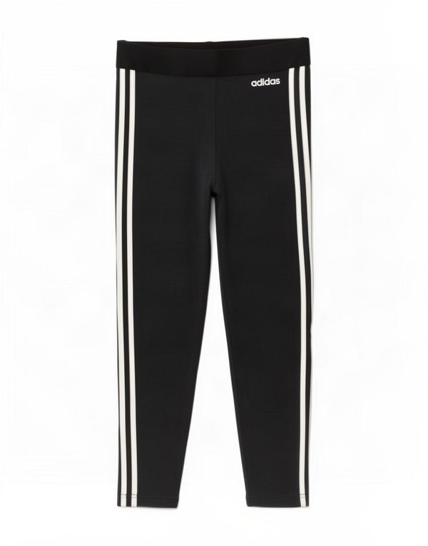 Adidas Leggings Femme UK 12/14 Coton Noir Moyen