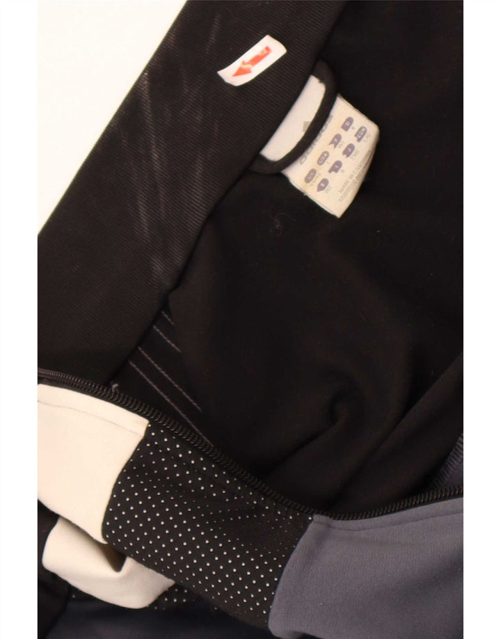 Adidas Survêtement complet graphique pour homme Large Noir Colorblock Polyester