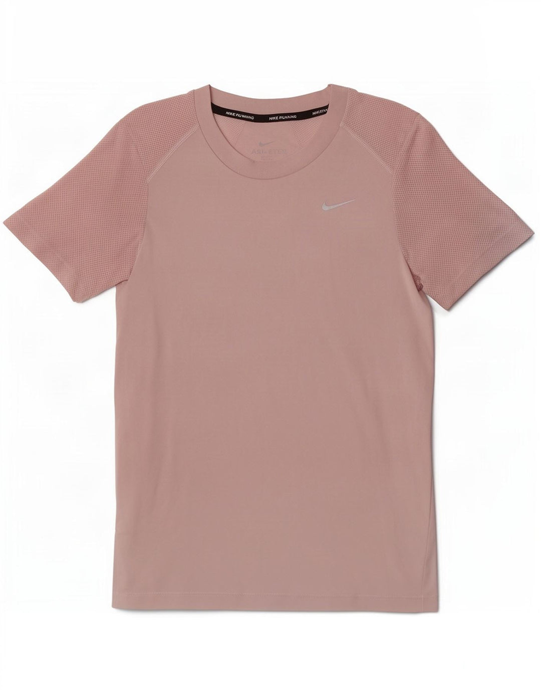 Nike Womens Dri Fit T-Shirt Top UK 10 Petit Rose Polyester