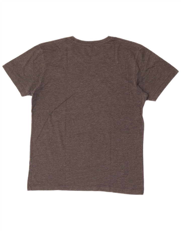 Asics T-shirt graphique pour hommes, grand, gris