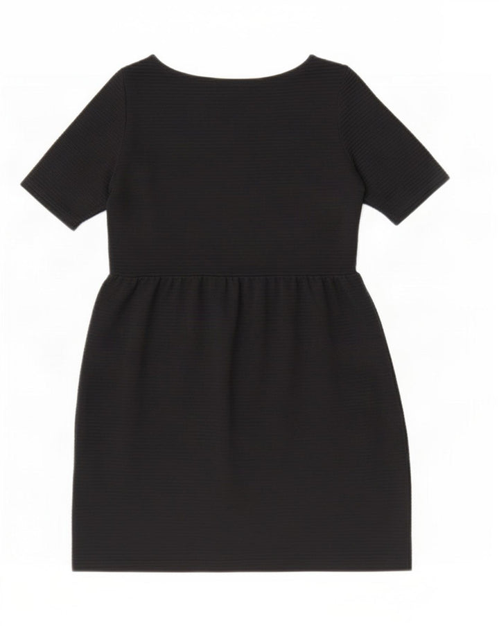 Marks & Spencer Robe basique pour femme UK 42 en viscose noire moyenne