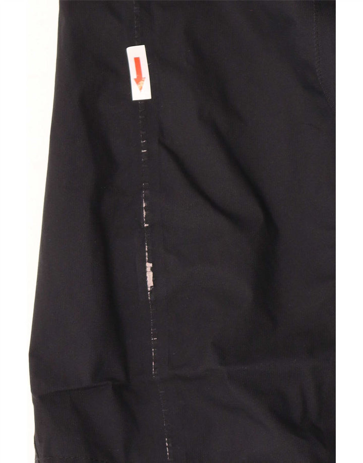 The North Face Womens Rain Jacket UK 14 Medium Black Polyester