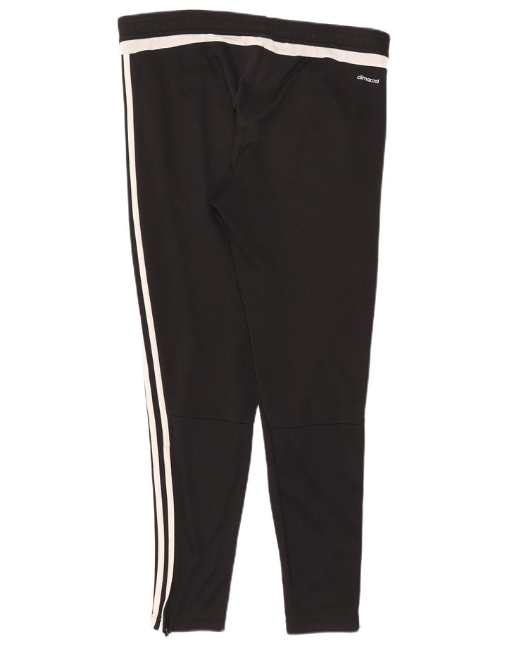 Adidas Pantalon de survêtement Climacool pour homme Petit Noir Polyester Colorblock