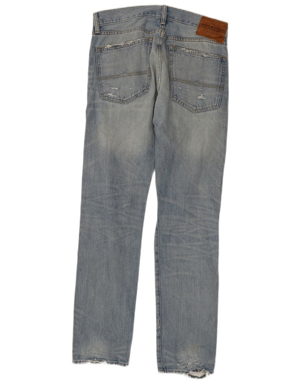 Ralph Lauren Jean droit vieilli pour homme W31 L32 en coton bleu