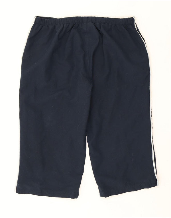 Reebok Bermuda Sport Short Femme UK 20 2XL Bleu Marine Polyester