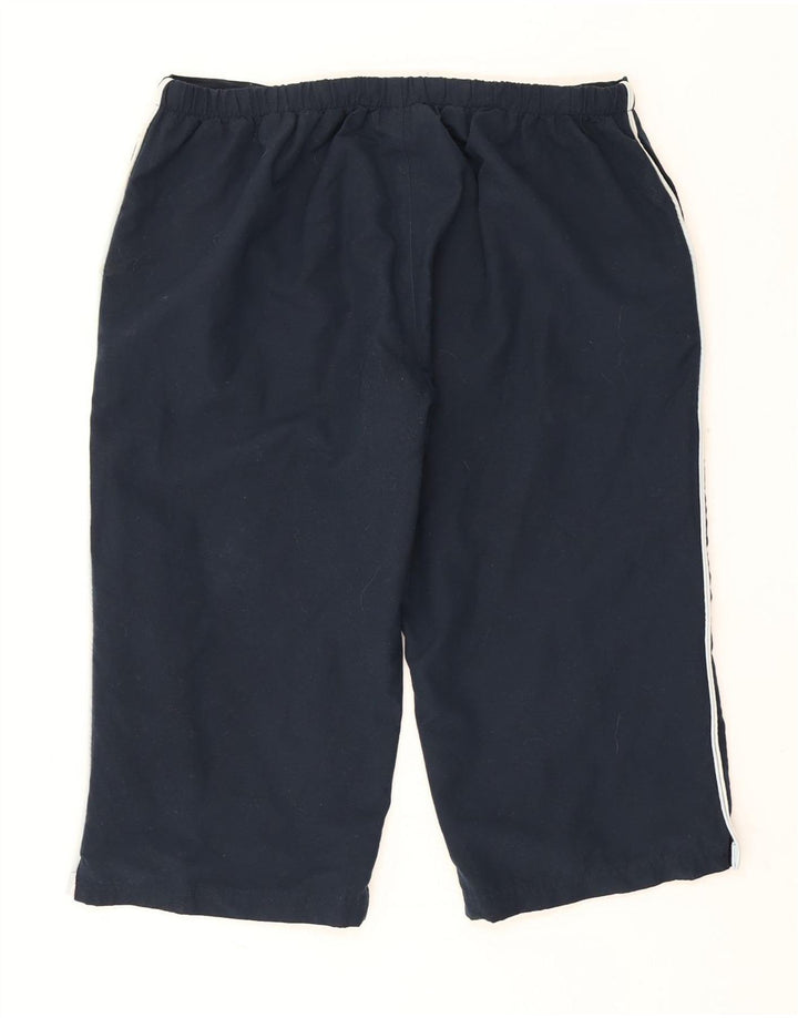 Reebok Bermuda Sport Short Femme UK 20 2XL Bleu Marine Polyester