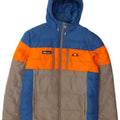 Ellesse Veste matelassée graphique pour homme UK 38 Medium Multicolore Colourblock