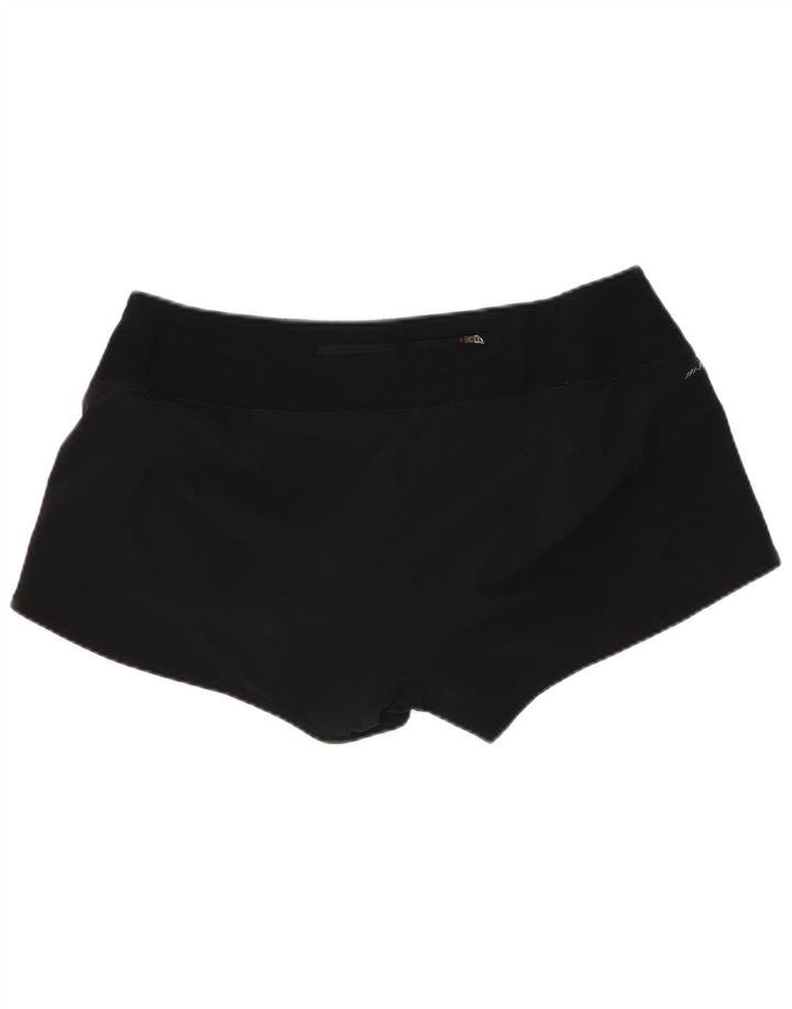 Nike Short de sport Dri Fit pour femme UK 14 Noir moyen Polyester