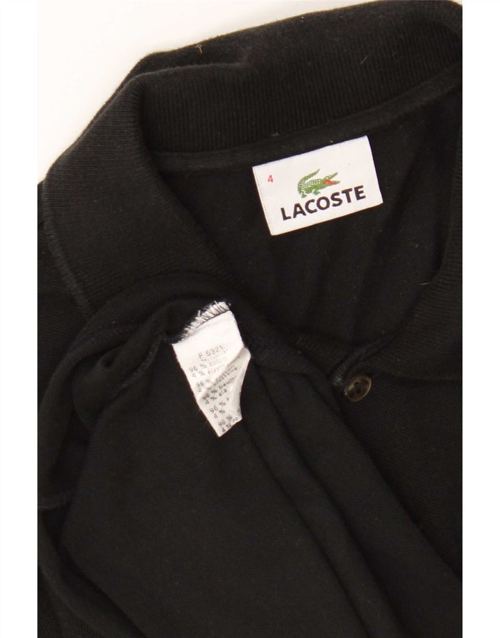 Lacoste Polo Homme Taille 4 Coton Noir Moyen