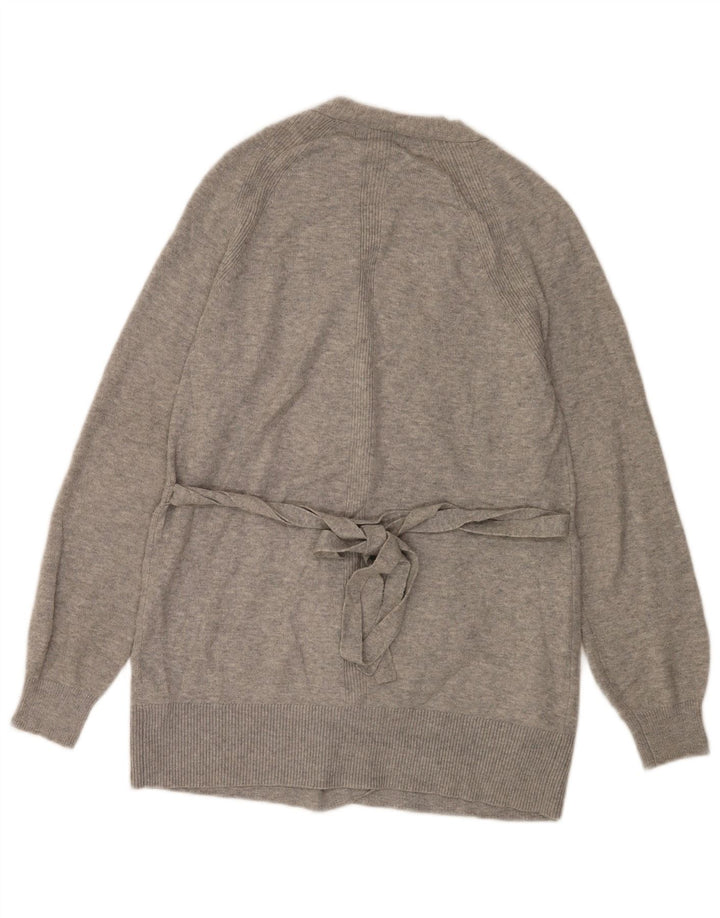 Marks & Spencer Pull cardigan long surdimensionné pour femme UK 6 XS Gris
