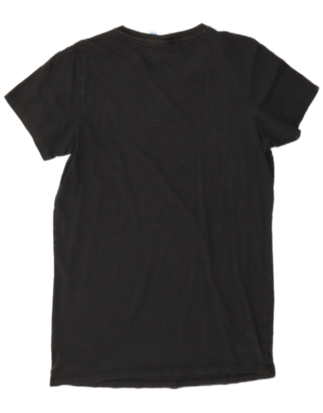 Adidas T-shirt graphique surdimensionné pour femme UK 10 Petit Noir