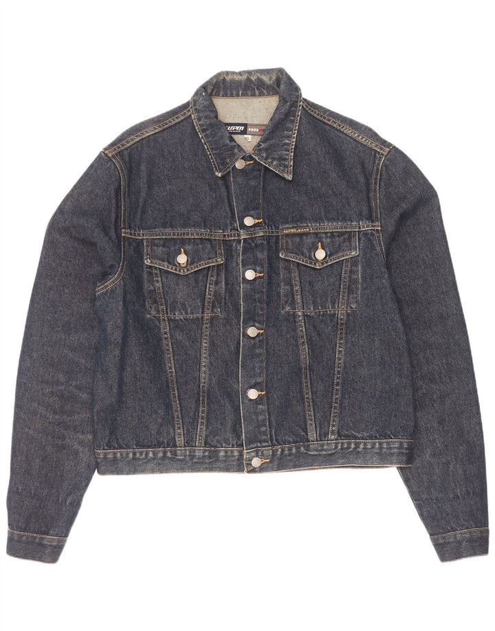 WPM Veste en Jean Femme UK 18 XL Bleu Marine Coton