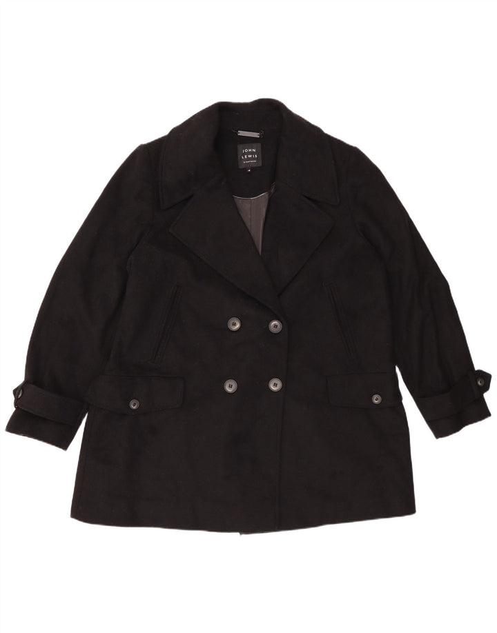 John Lewis Caban surdimensionné pour femme UK 18 XL Laine noire