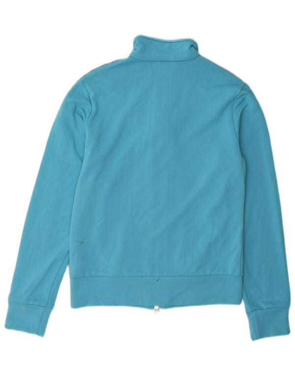 Adidas Veste de survêtement pour femme UK 12 Bleu moyen Polyester