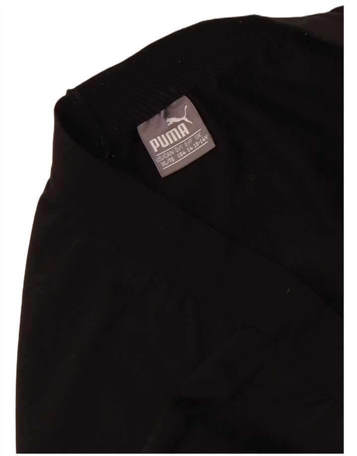 Puma Pantalon de Survêtement Garçon 13-14 ans Noir