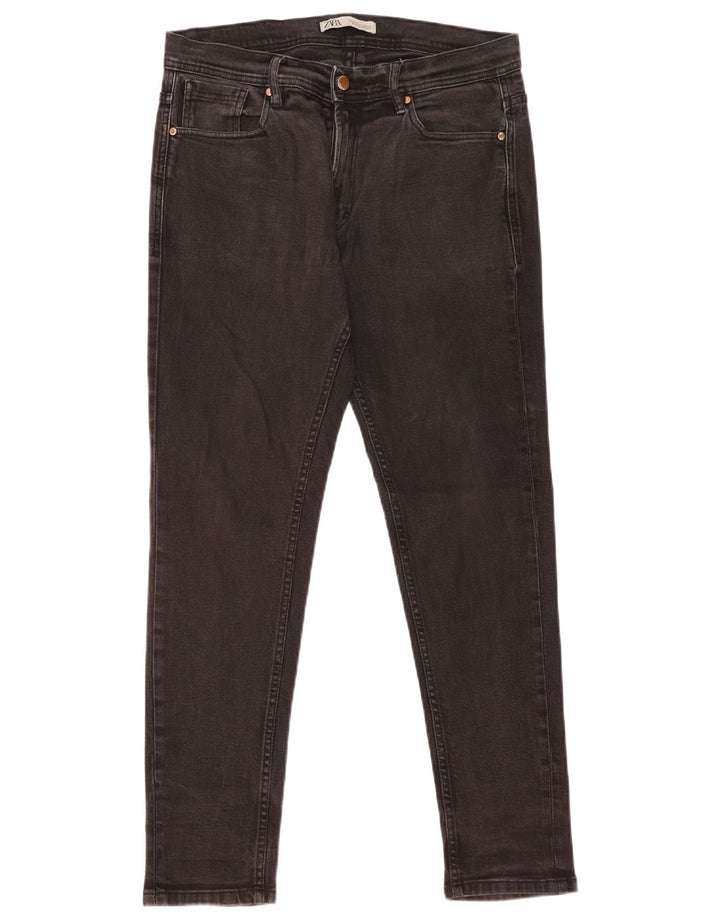 Zara Jean Slim Homme EU 46 XL W36 L30 Noir